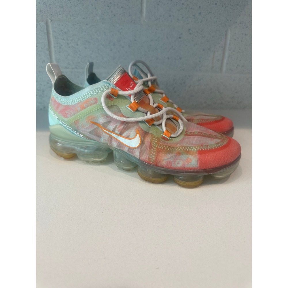 Nike Air VaporMax 2019 Barely Volt Spruce Fog Ember Glow CD7096-300 Mens 7
